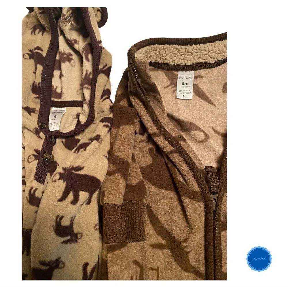 3 Carter’s One piece Bodysuits